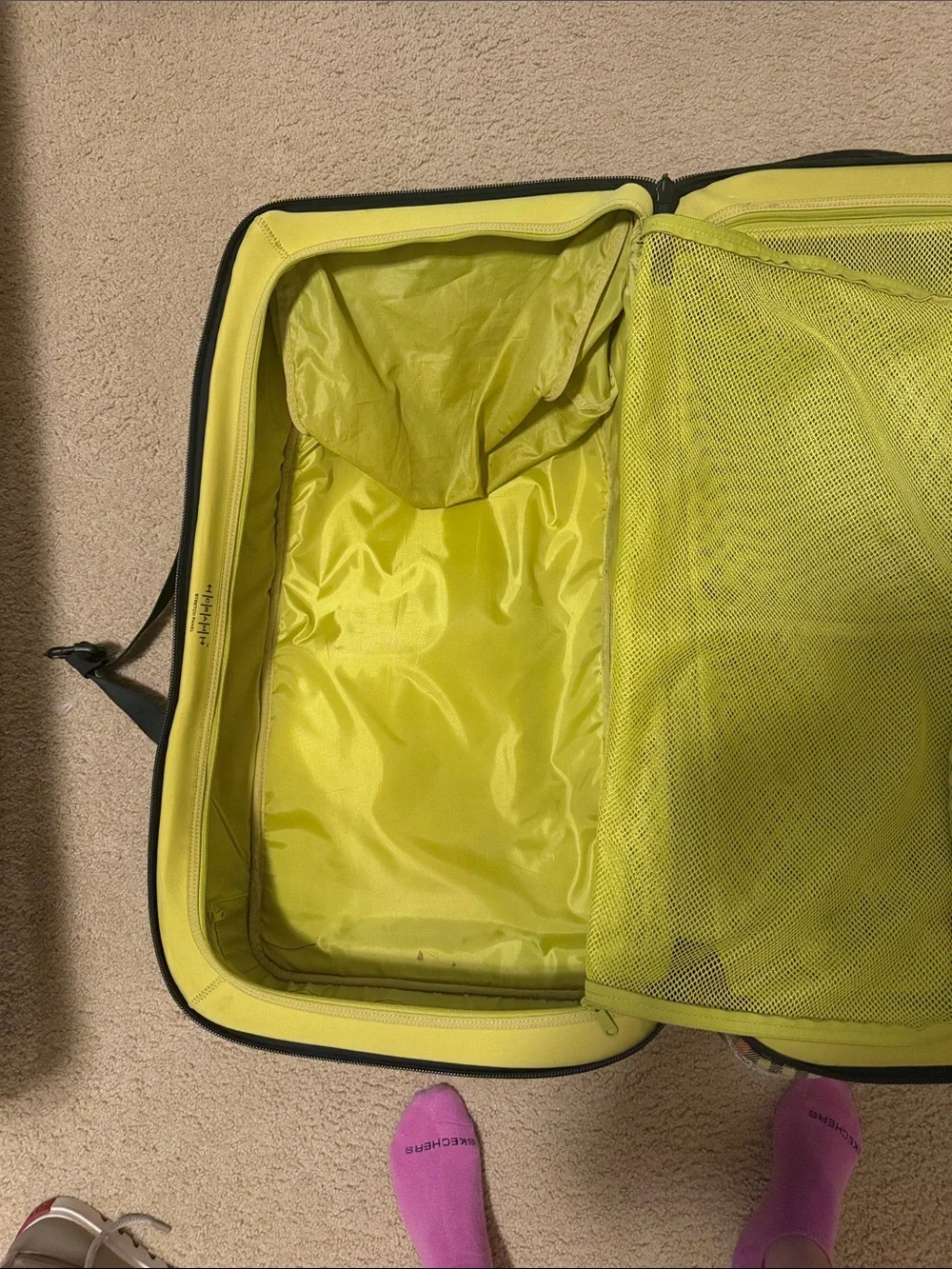 Retro Burton Red, Yellow, Black Plaid Travel Duffel